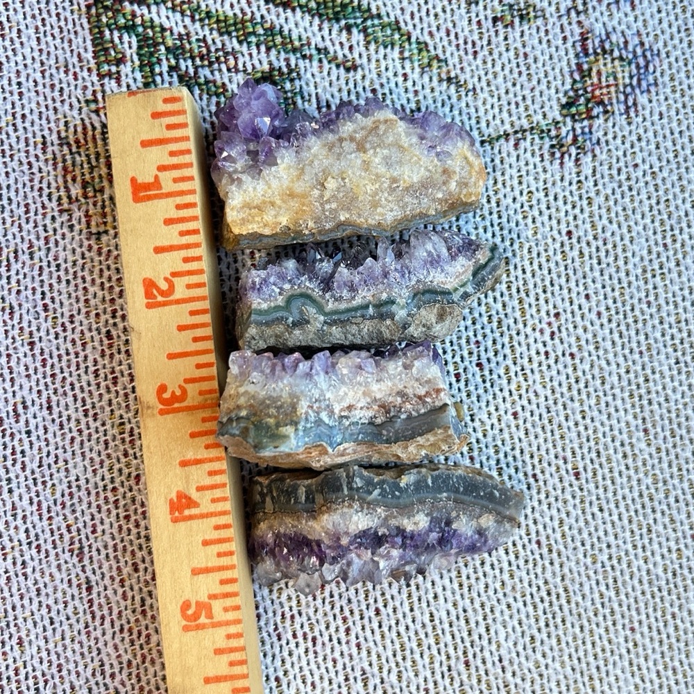 Amethyst Crystal Cluster Set - Picture 13 of 14